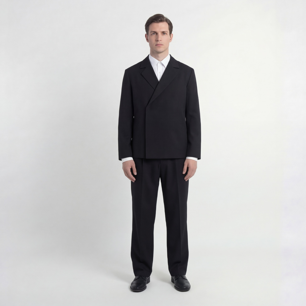 Long Sleeves Set - Black