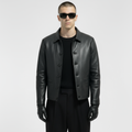 Boxy Leather Jacket (Unisex)
