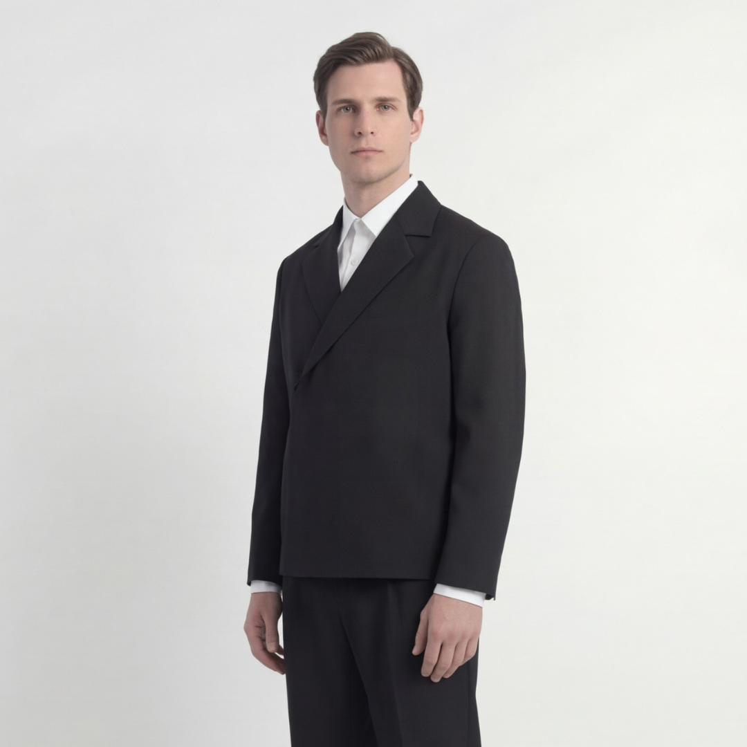 Long Sleeves Set - Black